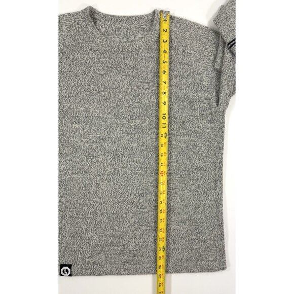 Paka Costa Sweater Pullover Alpaca Merino Wool Knit Handmade Unisex Small Gray - Picture 9 of 9